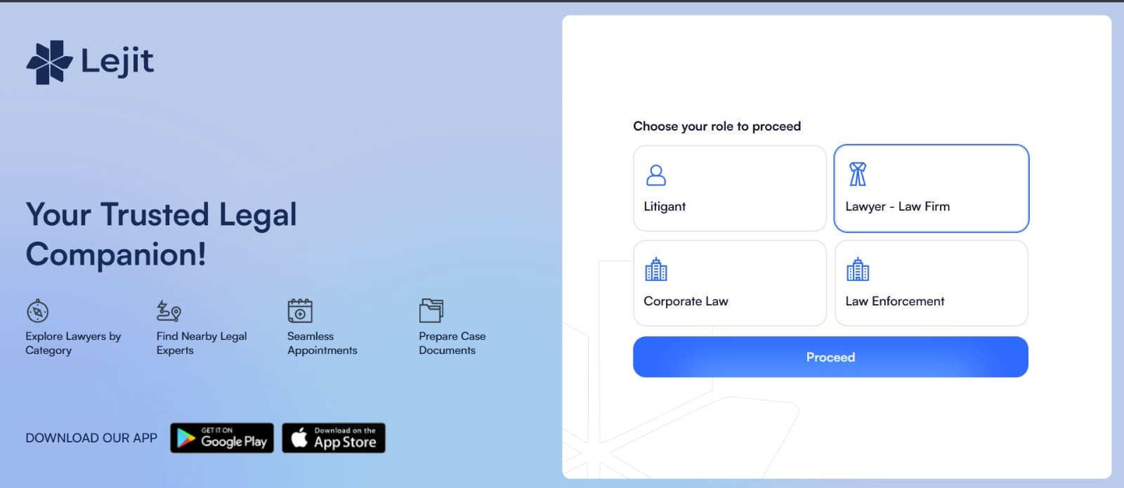 Built for lawyers, in house-counsels, law students, litigants and public prosecutors